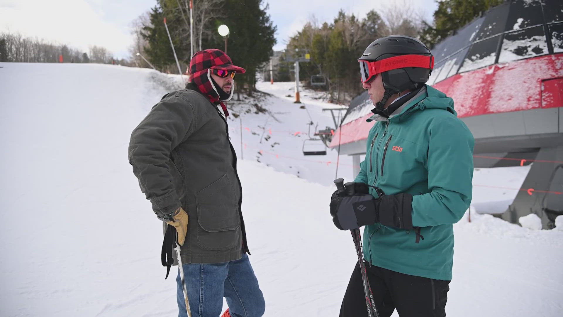Donny ran into Keith at Sunday River Saturday, where he called him out for his weather predictions and lack of snow. 