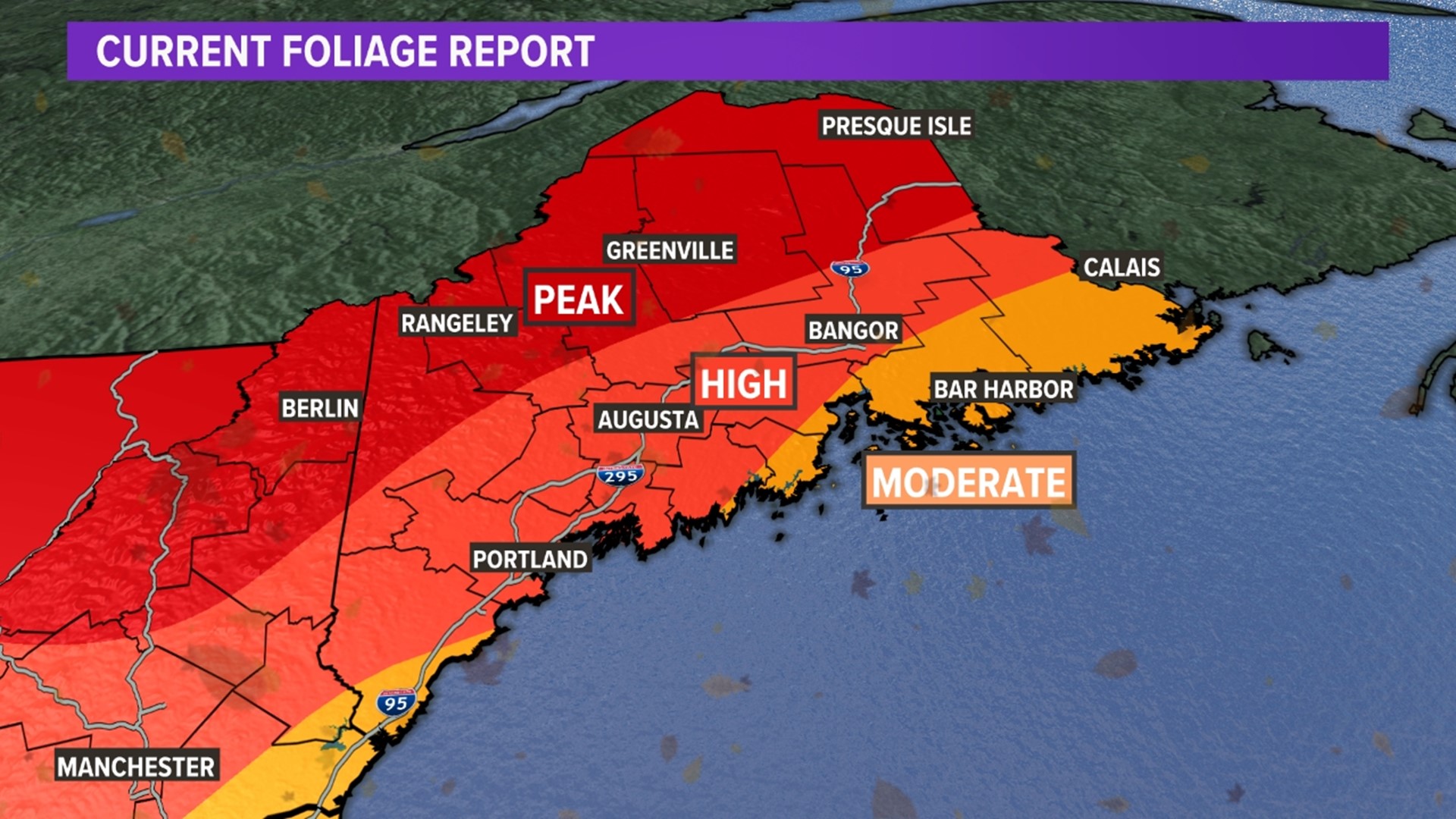 Maine foliage at risk with late-week storm | newscentermaine.com