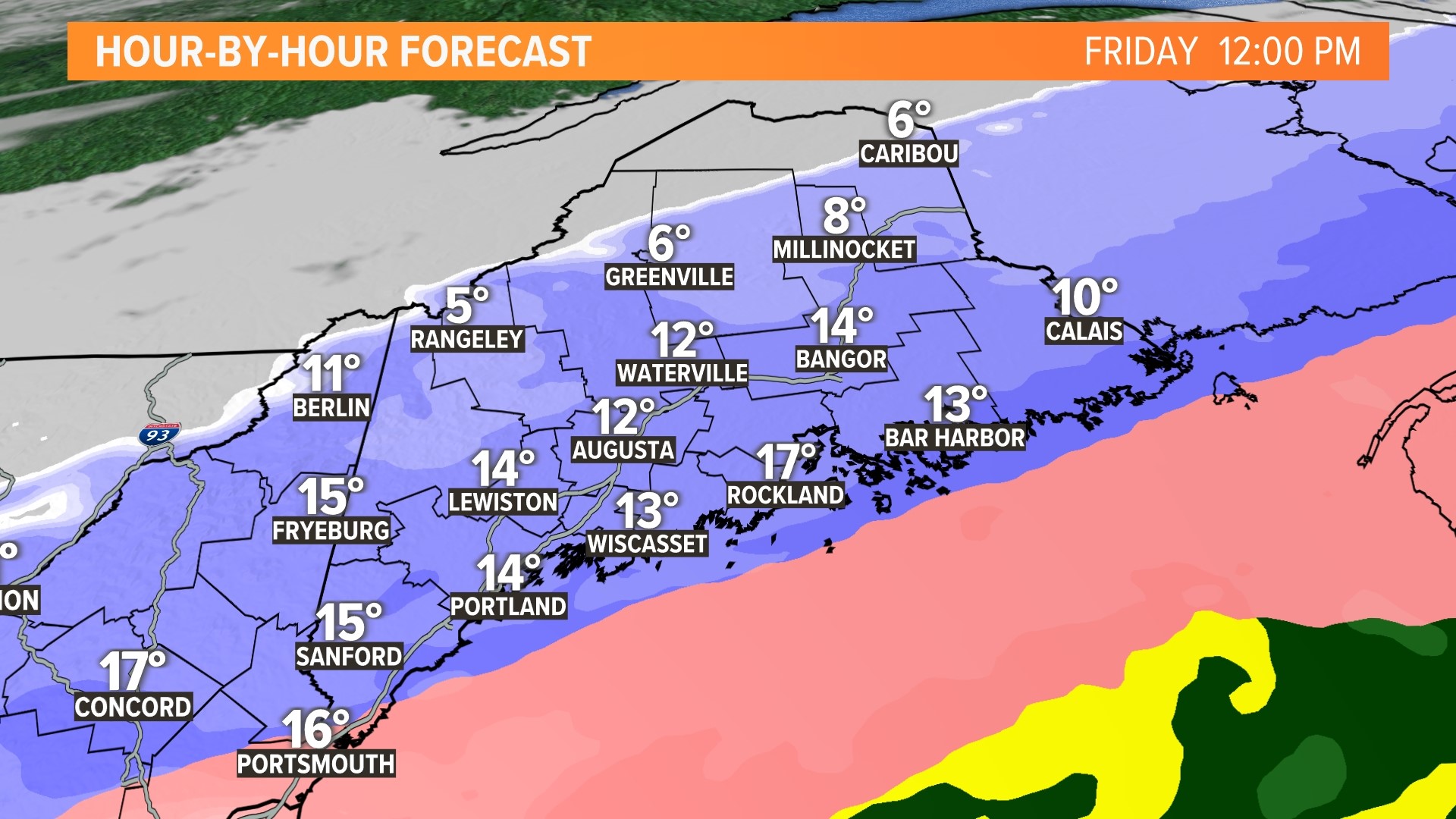 Another impactful winter storm Thursday night & Friday for Maine ...