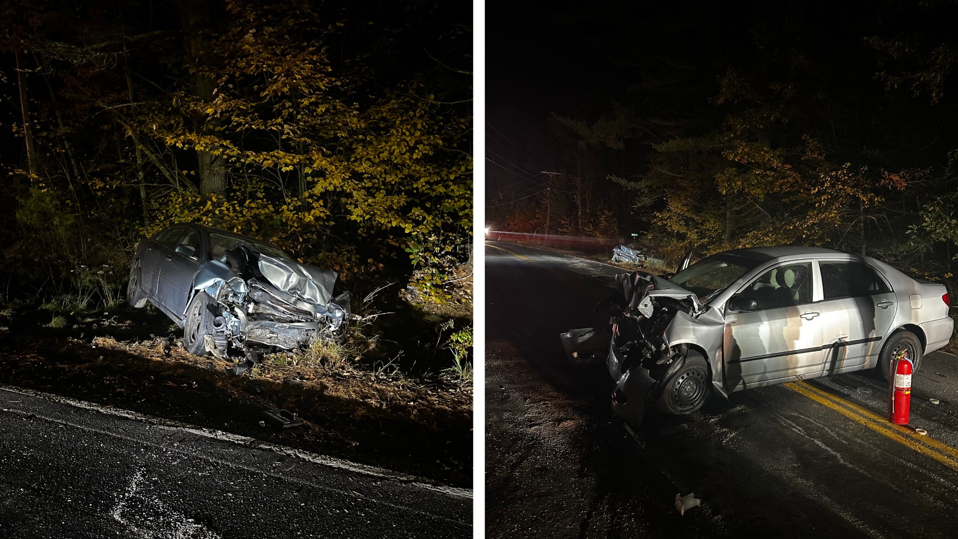 Crash on bs Mills Road in Raymond, Maine leaves teen injured