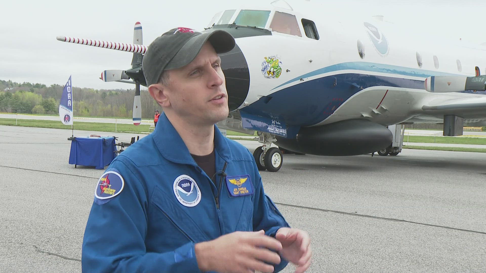 The National Oceanic and Atmospheric Administration (NOAA) Hurricane Awareness Tour educates Mainers about the state's risks.