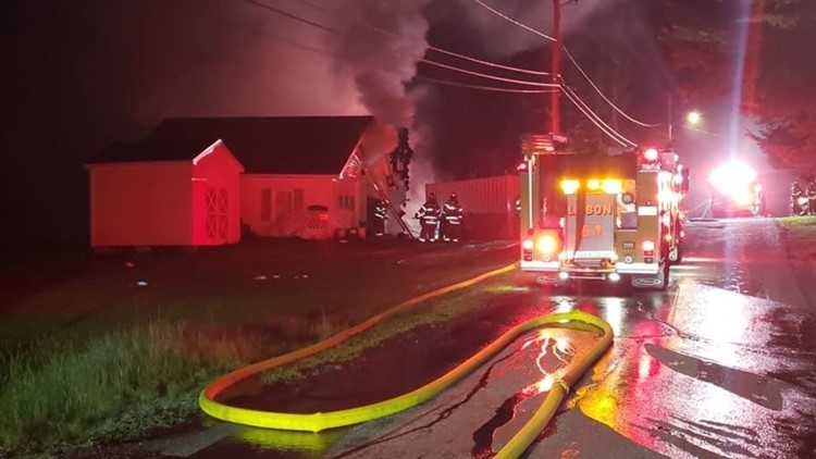 Sabattus home destroyed in overnight fire