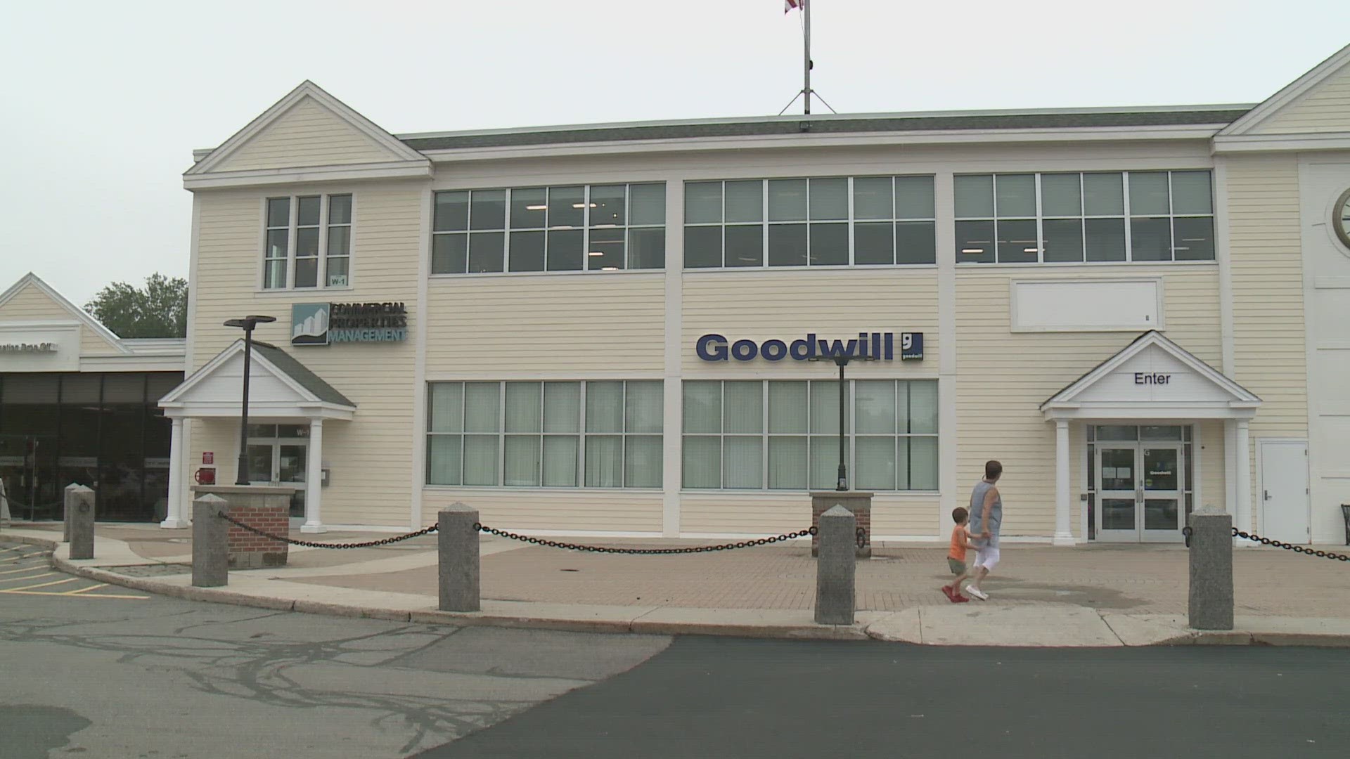 The Goodwill Store in Falmouth is back open after it was evacuated. Someone apparently tried to donate a grenade.