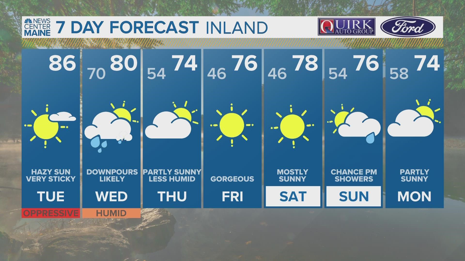 NEWS CENTER Maine Weather Video Forecast
