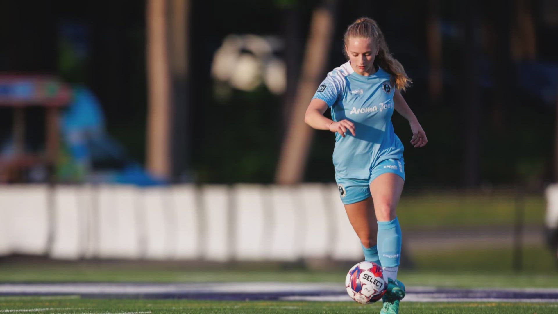 The native of Paris, France, spent the summer playing for the women's Pro-Am soccer club. Now her home city is on the world stage with the 2024 Olympic Games.