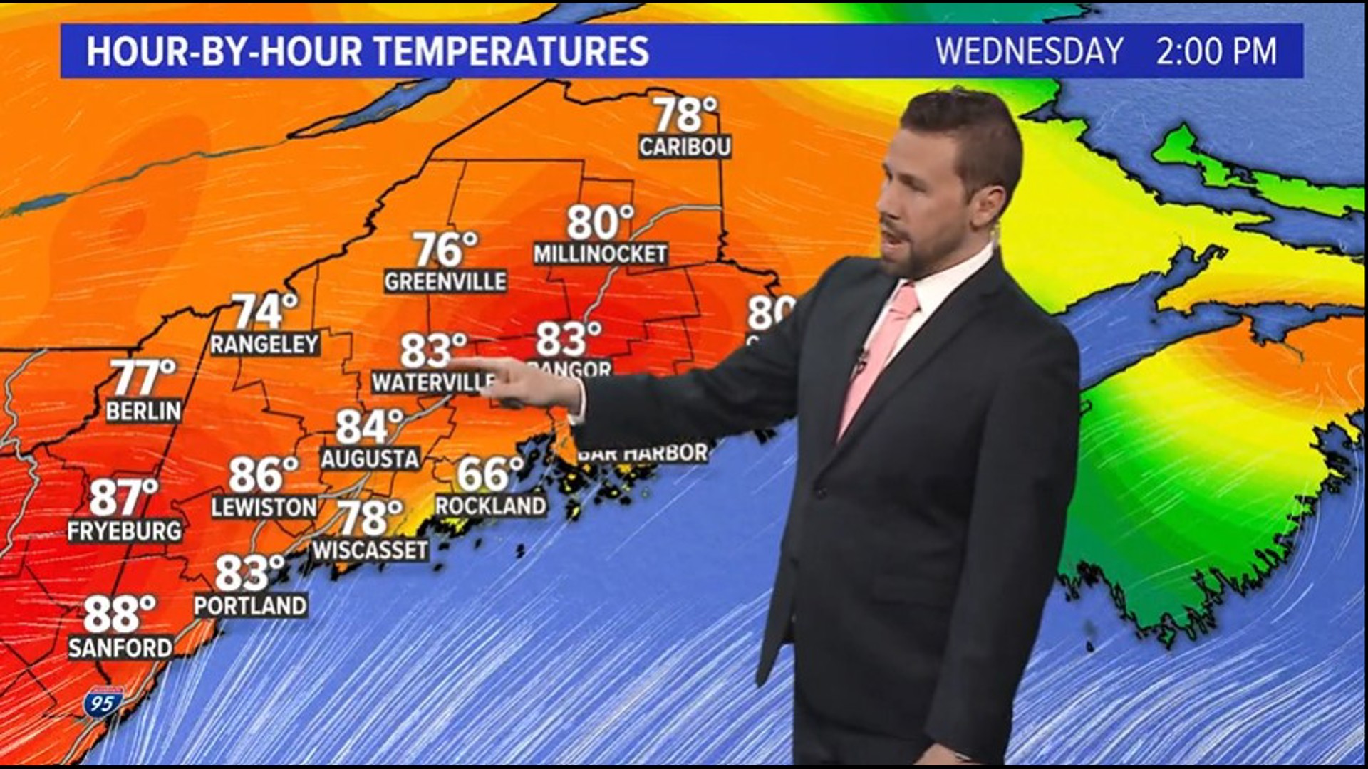 Temperatures in Maine next week are expected to feel like summer.