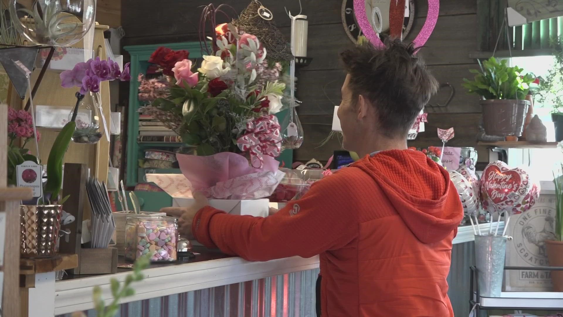 "Today is [our] Black Friday," one local florist said.