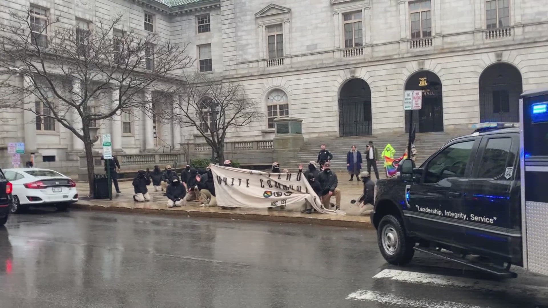 Sen. Joe Baldacci said he wants state law to mirror Vermont's against militias like well-known neo-Nazi Christopher Pohlhaus is proposing in Maine.