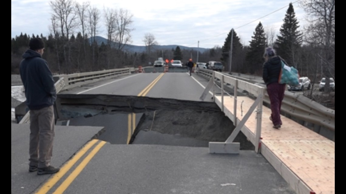 towns disconnected by road damage find creative ways to travel - Vimarsana News