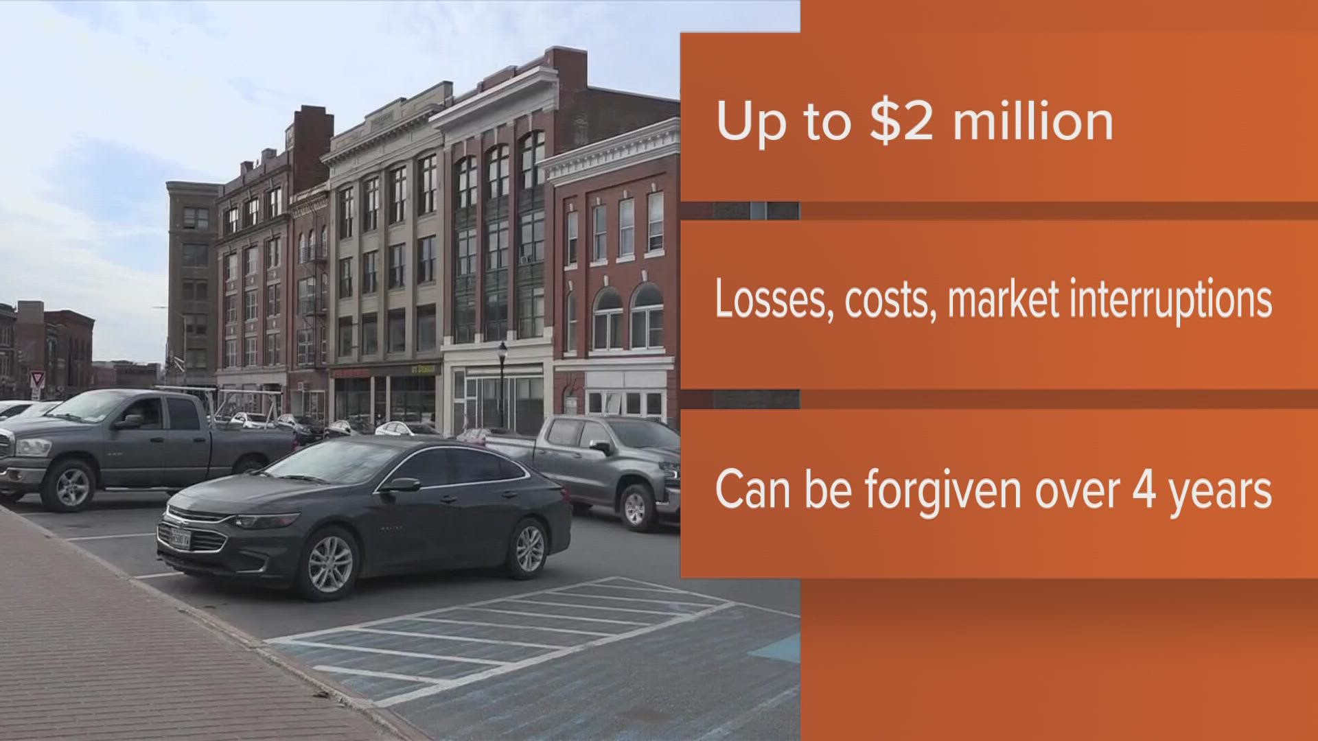 Thrive Maine allows small businesses in Maine to apply for a forgivable loan of up to $2 million.