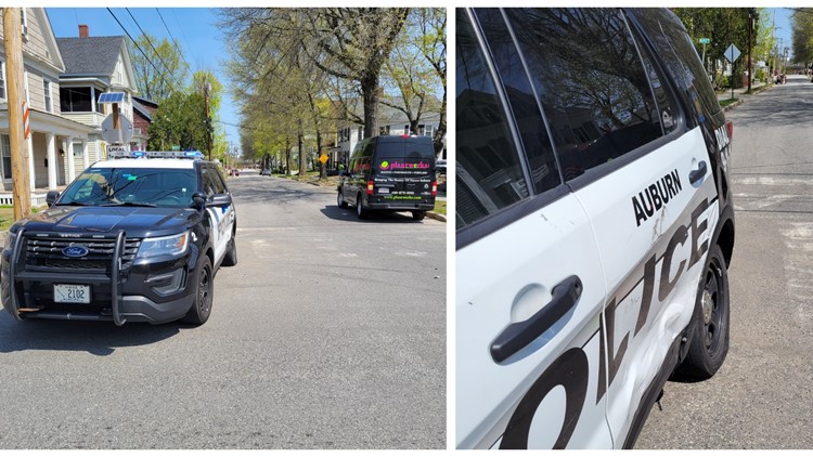Auburn police officer injured after cruiser collides with van