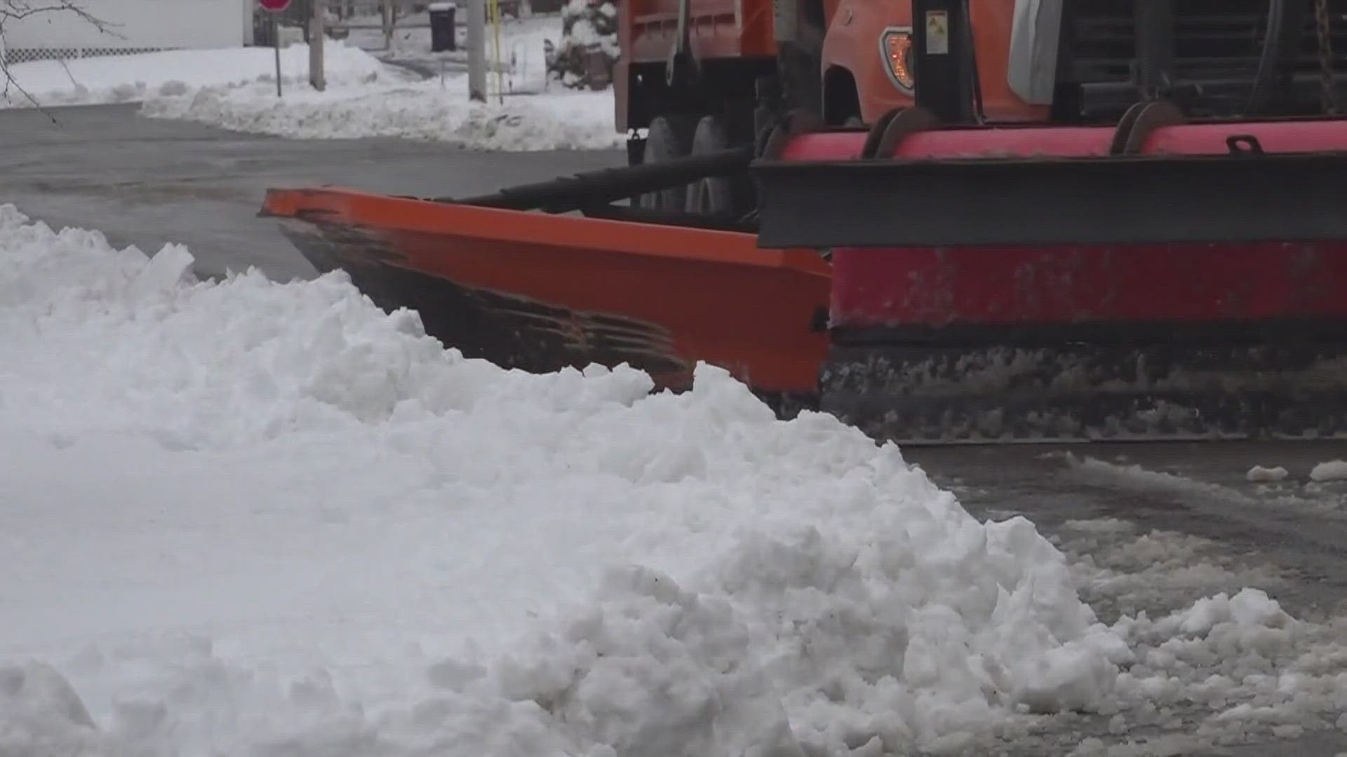 Public works crews gear up for winter after first snowfall ...