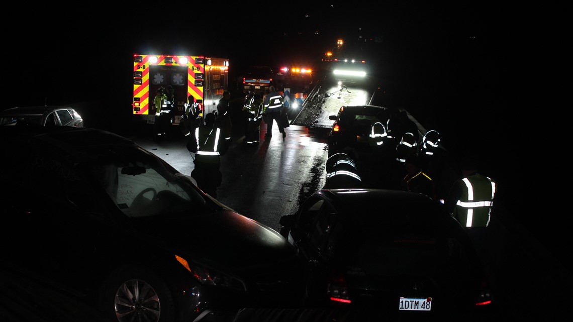 Police responding to multivehicle crash on I95 in Waterville