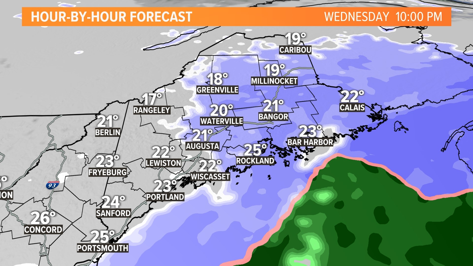 Next storm on the way ... this time snow for Maine | newscentermaine.com