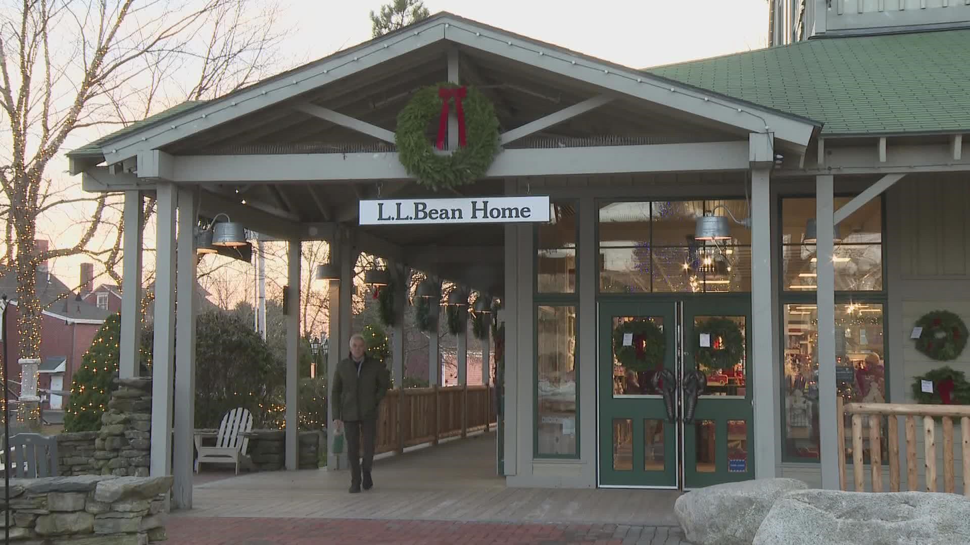 A "blue law" requires some large stores to close on Christmas, Easter, and Thanksgiving in Maine, but not L.L.Bean.