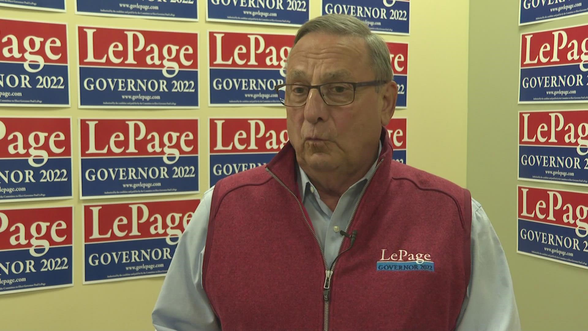 Republican candidate for governor, Paul LePage, unveiled his plan for schools in Maine on Monday.