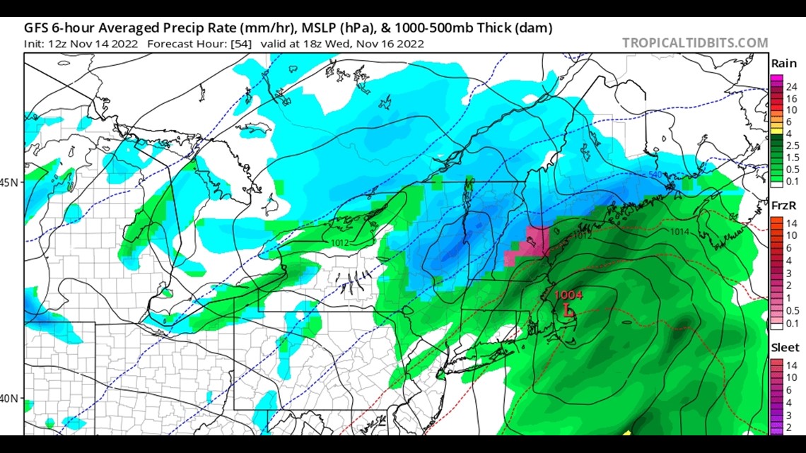 Snow is on the way for Wednesday in Maine | newscentermaine.com
