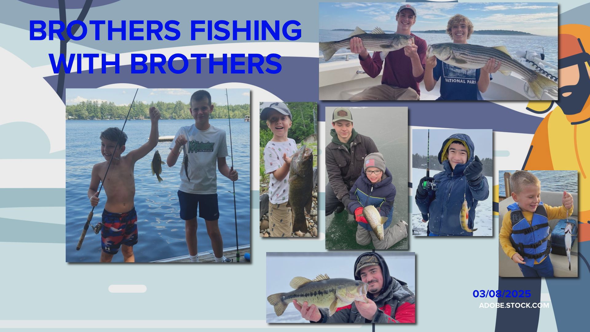 There's really nothin like fishing with family.