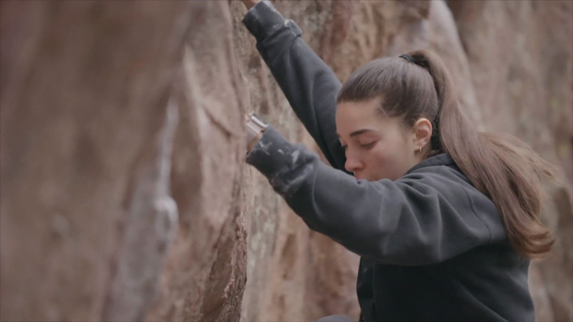 Brooke Raboutou has been climbing since she was a toddler.