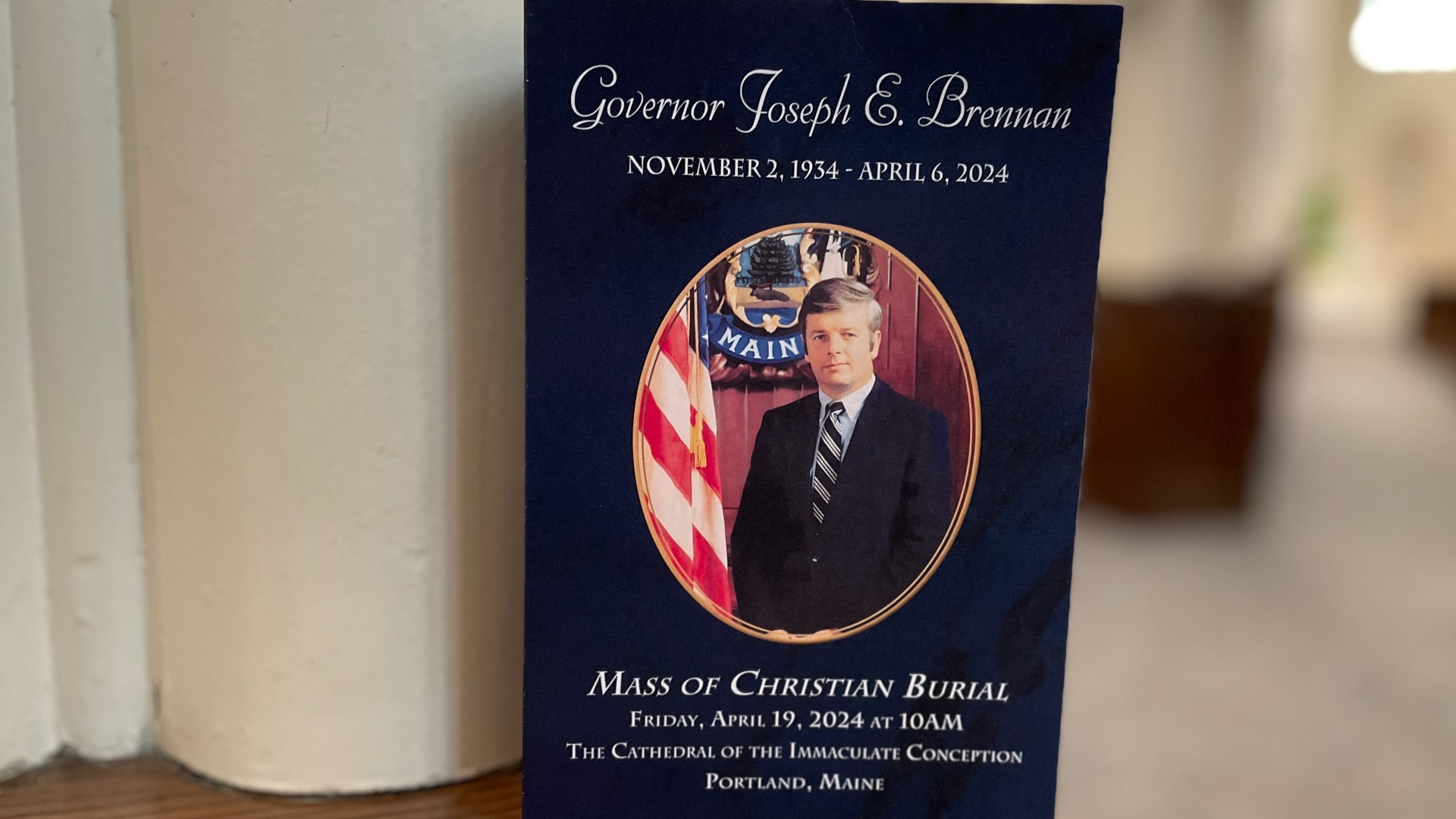 A funeral service was held for Brennan at the Cathedral of the Immaculate Conception in his home city of Portland.