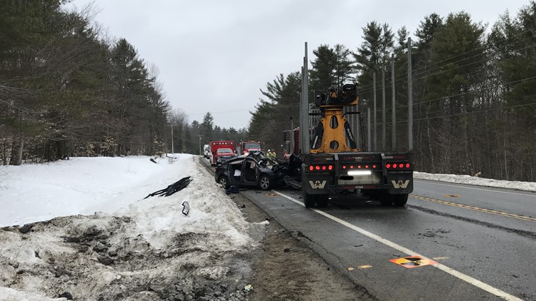 Two seriously injured in New Hampshire crash involving logging truck