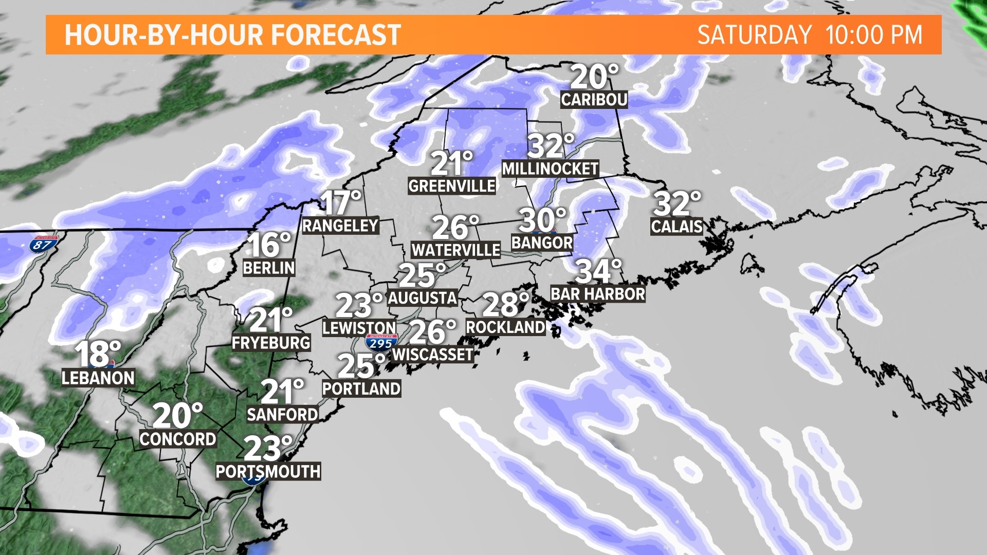 Late winter storm brings rain and wet snow to Maine Saturday ...