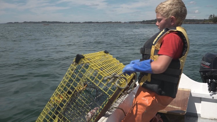 Young North Haven boy continues generations-long family tradition of lobstering