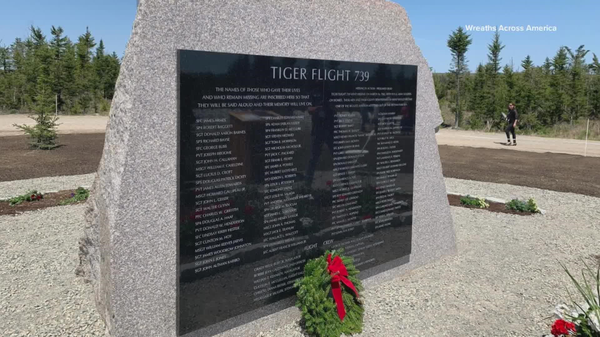 At a special ceremony back in May, with family members from around the country, Worcester unveiled the monument to the 93 rangers of Flying Tiger Flight 739.
