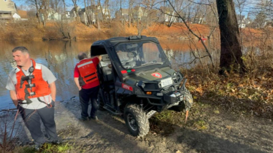 Officials working to stop spread of large fuel spill in Presumpscot River in Westbrook