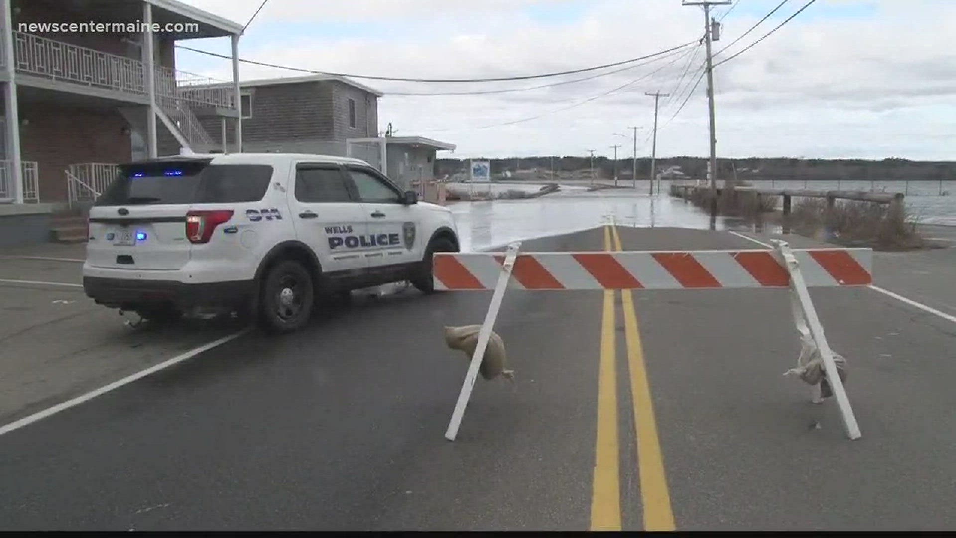 Coastal Flooding at Camp Ellis