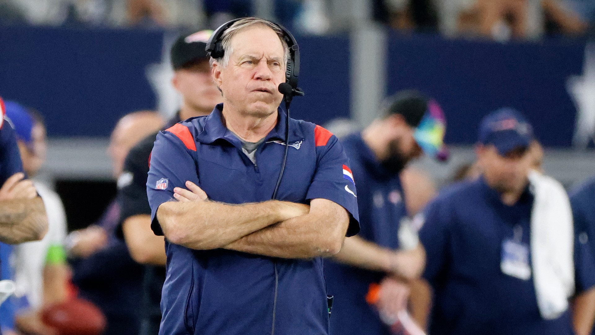 Belichick, 71, has been a coach in the NFL for 49 seasons.