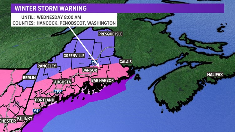 Nor'easter peaks this evening, power outage threat increases