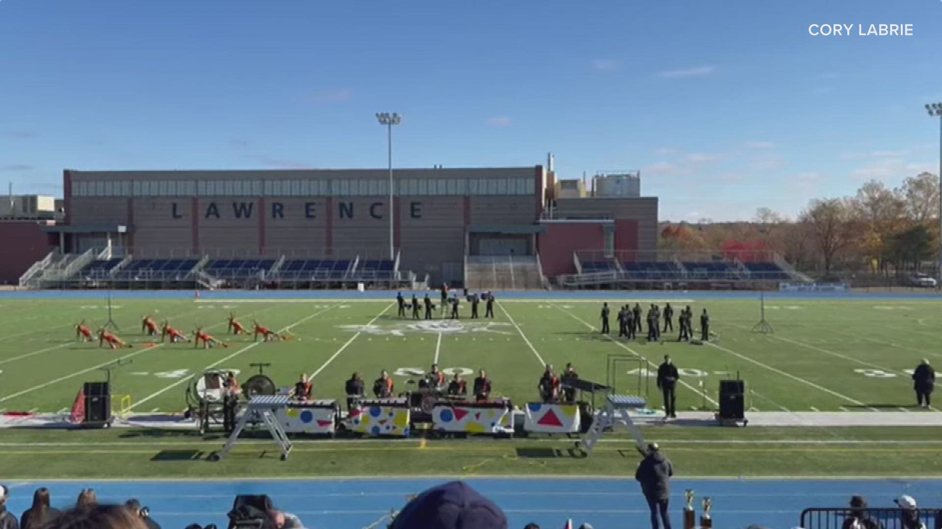 The band won first place at the New England Scholastic Band Association Championship over the weekend and an array of several other awards.