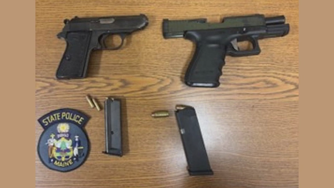 South Portland man arrested after stolen guns found during traffic stop ...