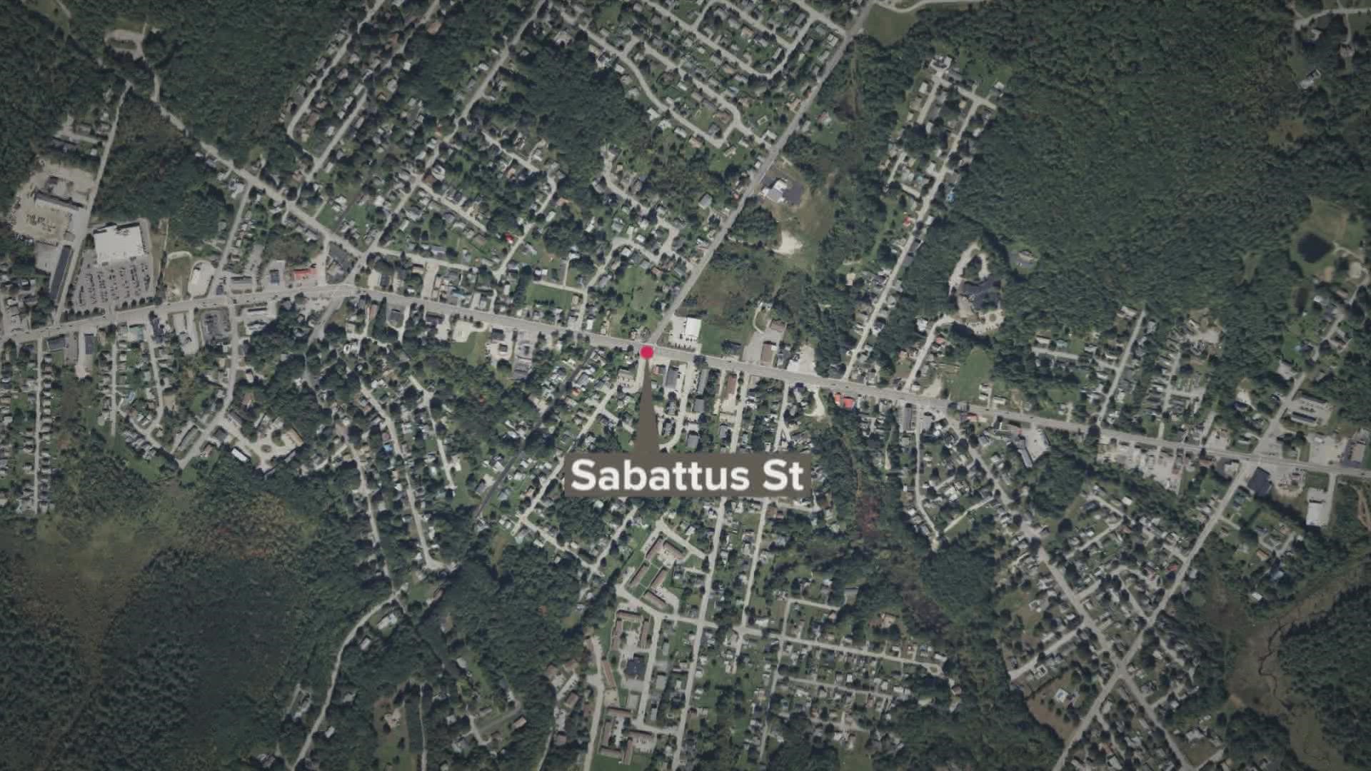 The 49-year-old was walking in the area of Sabattus and College streets when he was hit by a truck.