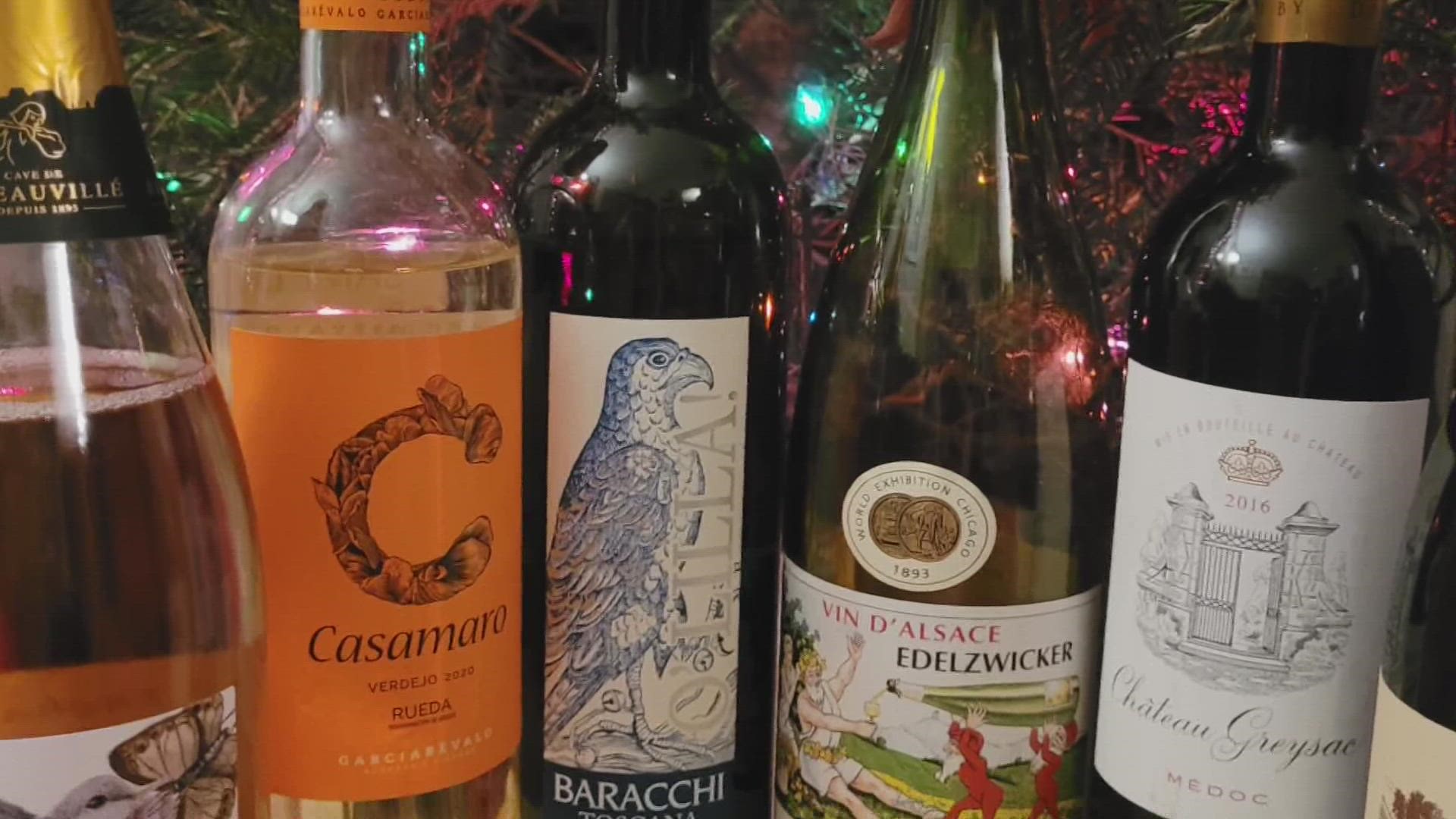 Maia Gosselin shares some of her favorite holiday wines.