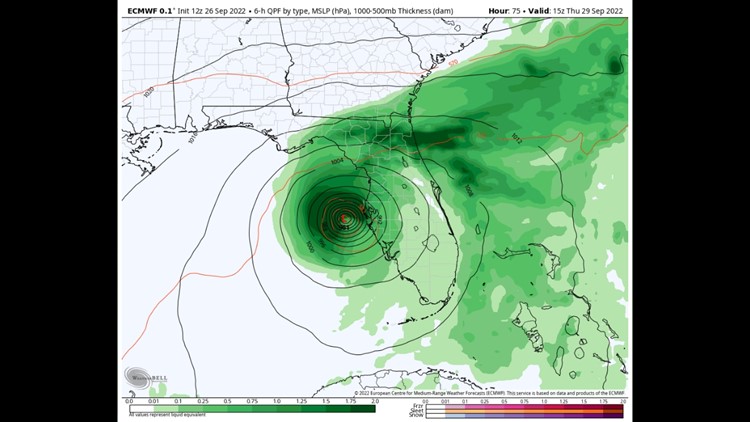 Hurricane Ian set to strike west coast of Florida as major storm
