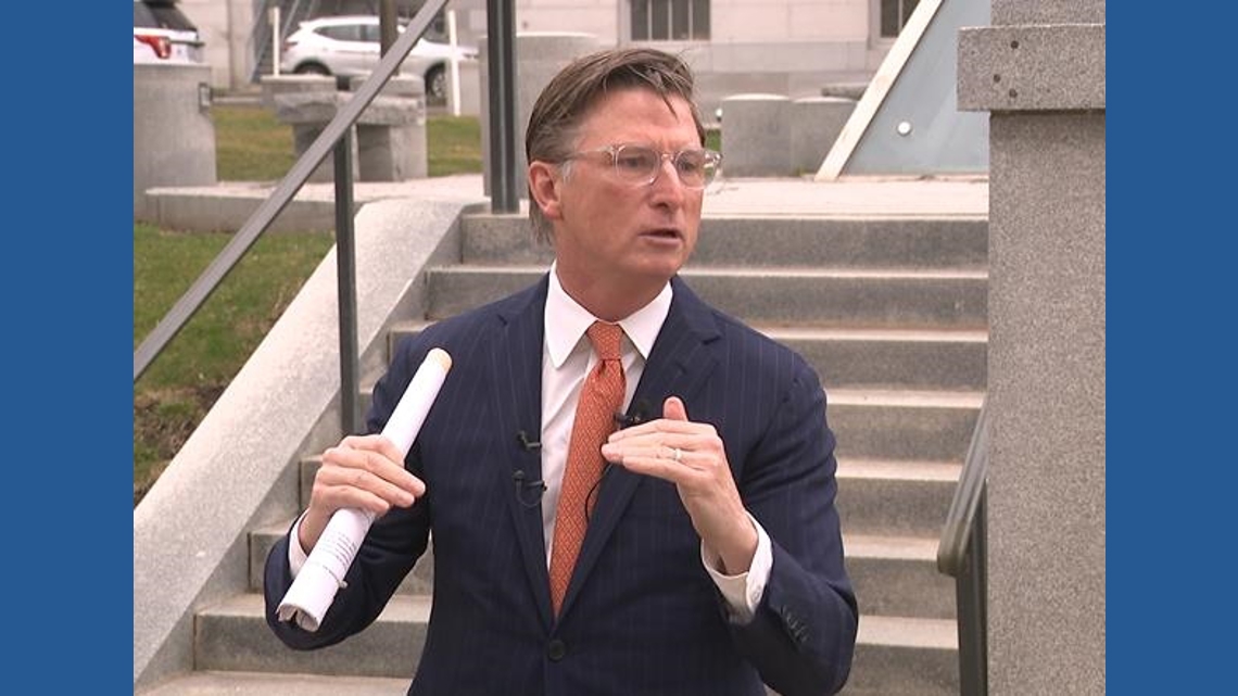 Republican candidate for governor Jonathan Bush proposes 25% state income tax cut