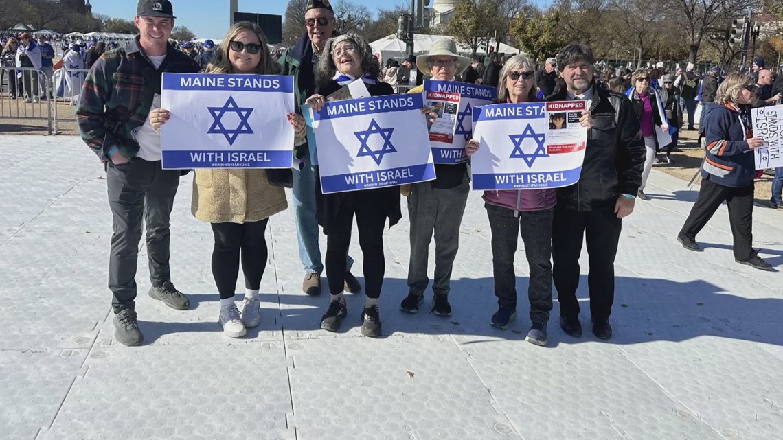 Mainers who marched for Israel in Washington DC share their experience ...