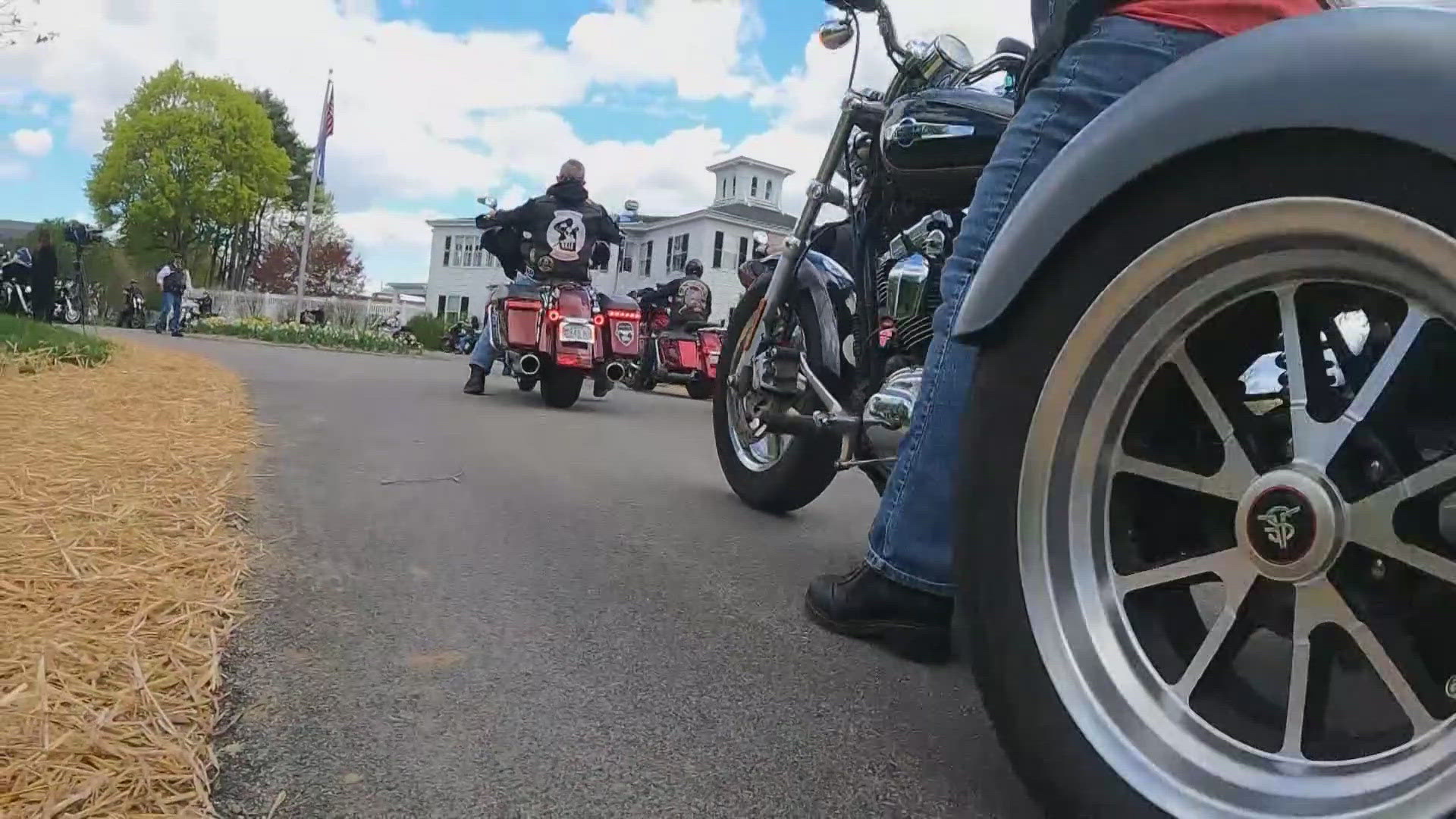 Several spoke about ways to create safe driving for motorcyclists on the roads today.