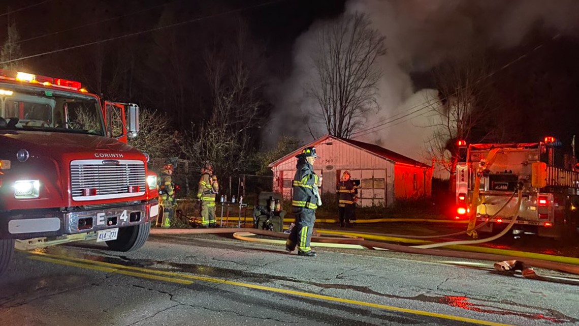 Deadly fire on Avenue Road in Levant, Maine