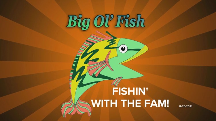 Big Ol' Fish Fishing with the Fam