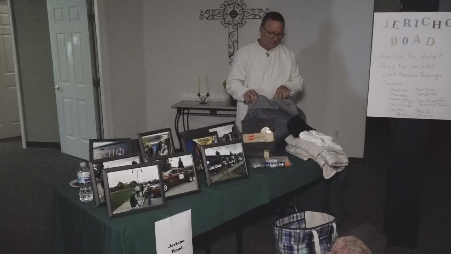 Each organization had a table where they explained the programs available that focus on helping the Bangor area's most underprivileged community members.