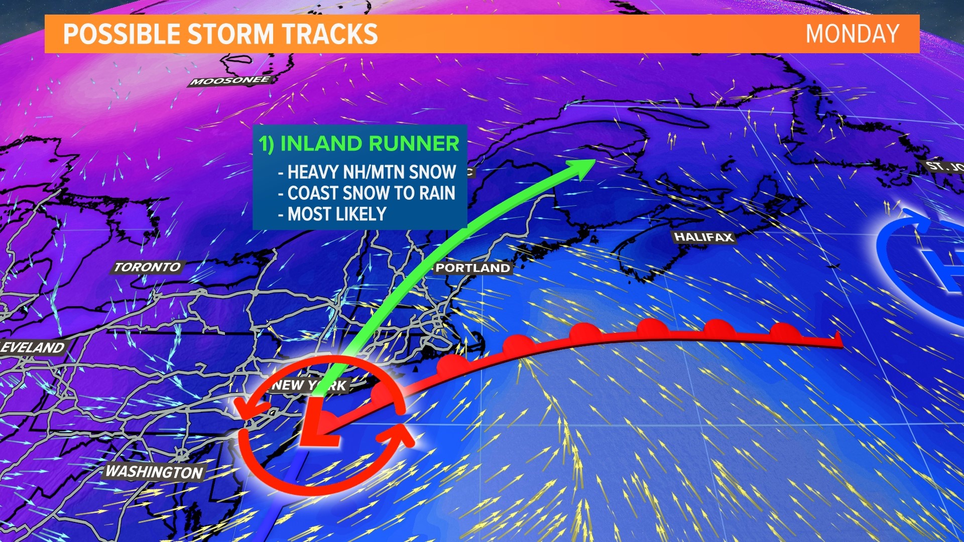 Bitter cold, messy storm in Maine the weekend of 1/15/22 ...