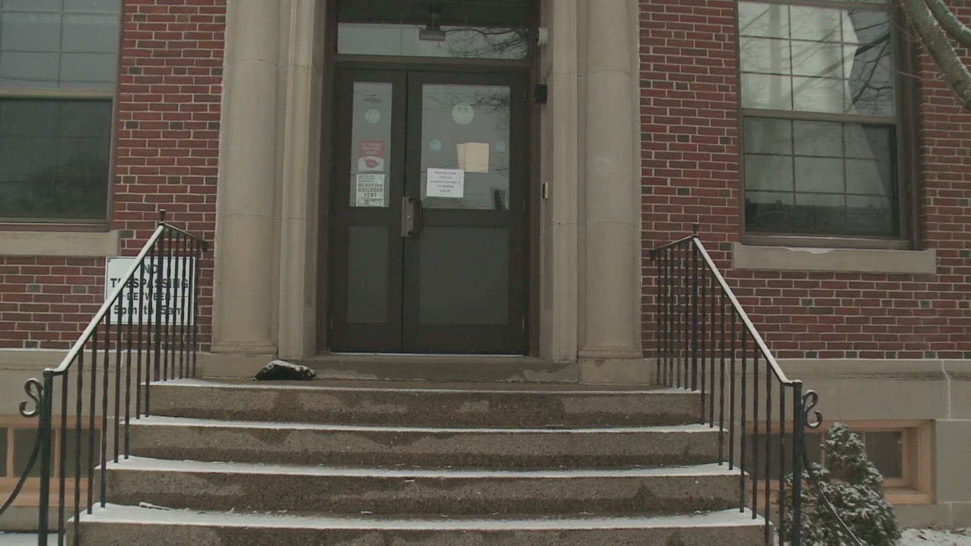 The shelter is located at the former Lafayette School on Brook Street, and it's open 24/7.