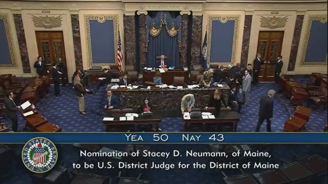 Stacey Neumann Collins, King vote to confirm Portland attorney as federal judge ...