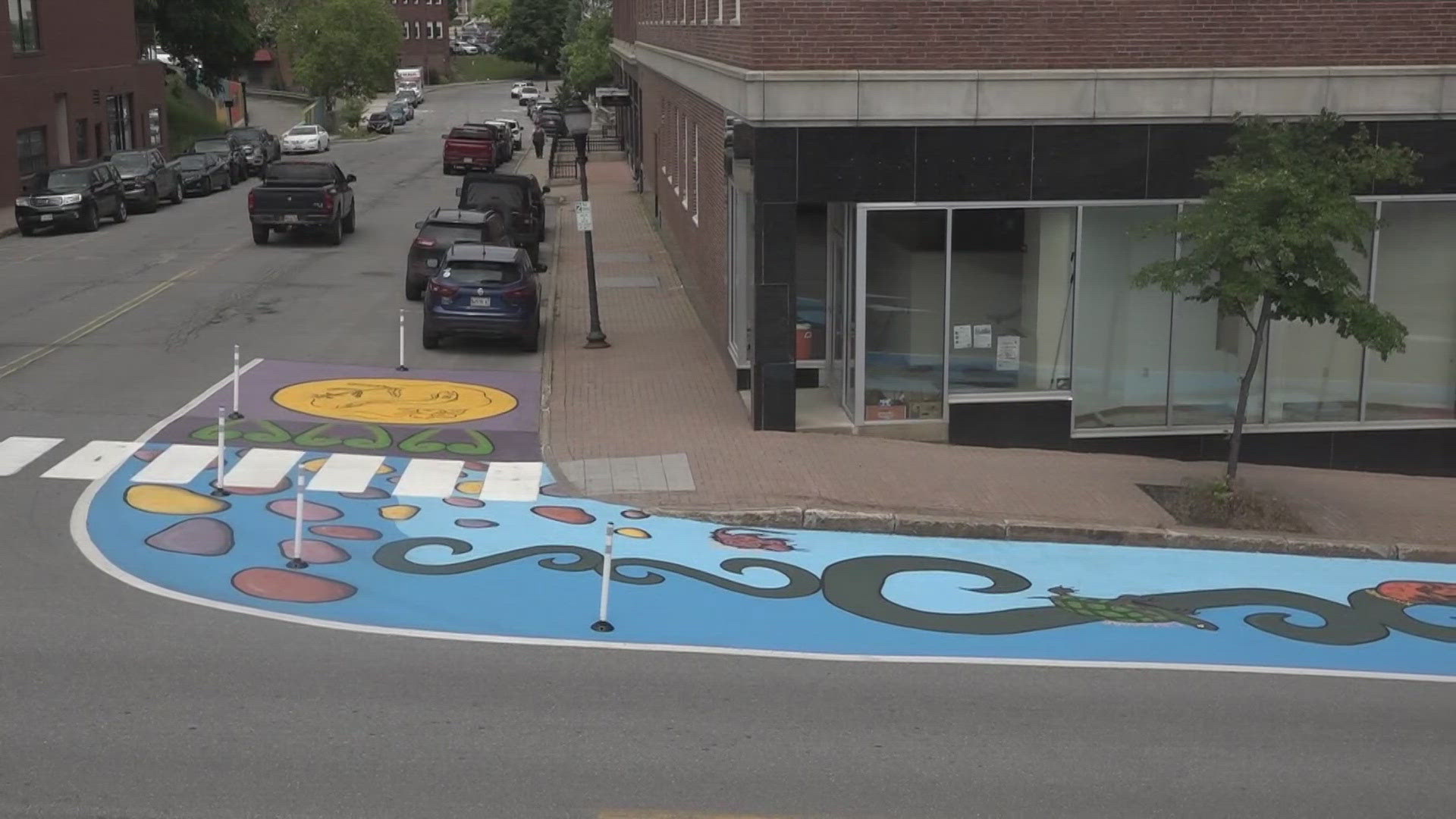 A new mural in downtown Bangor highlighting Wabanaki culture and media style guide from the Wabanaki Alliance aim to cultivate understanding and growth.