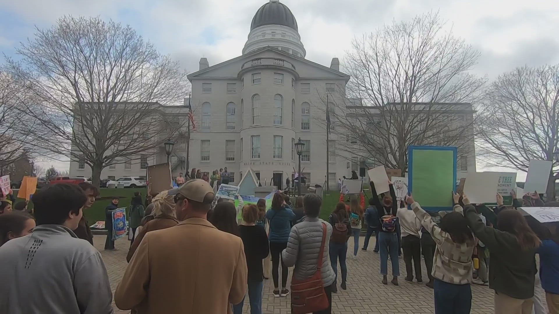 A number of speakers addressed bills in the legislative session that they say can help our environment and climate. It's the fourth time the event has taken place.