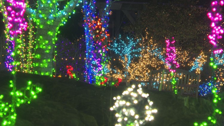 Gardens Aglow returns with 750,000 lights this weekend