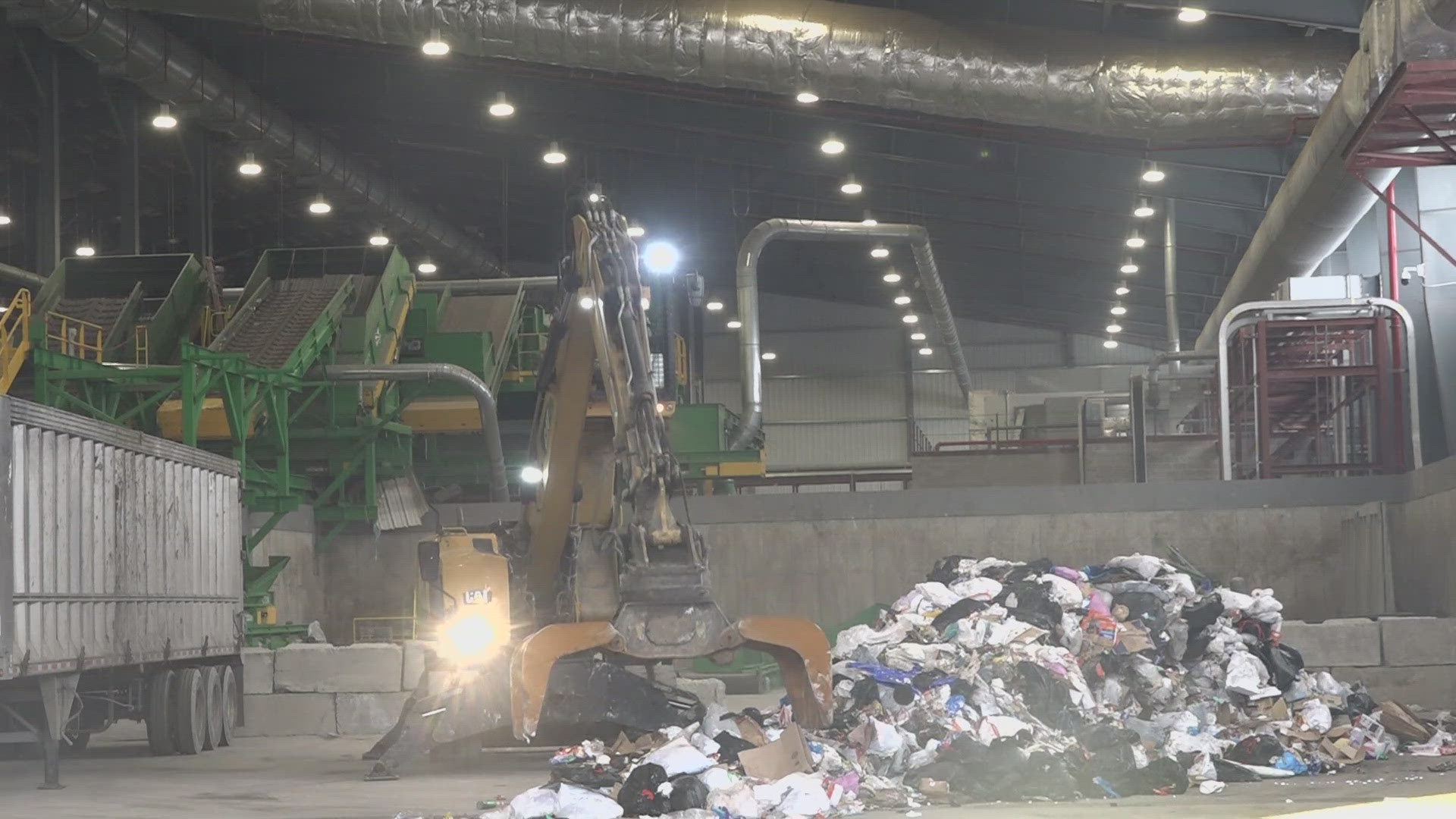 The Hampden waste facility takes a significant step toward reopening by resuming waste transfer operations.